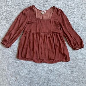 Dolan Terracotta Blouse